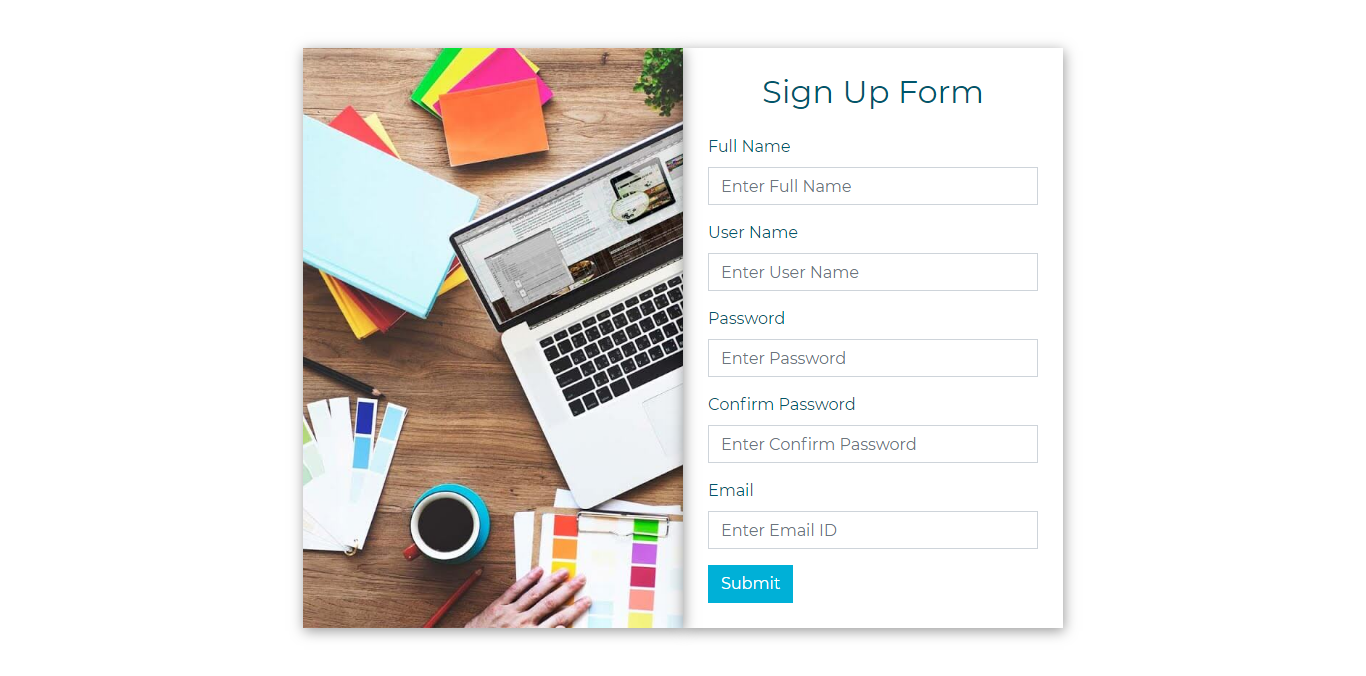 SignUp Form Validation